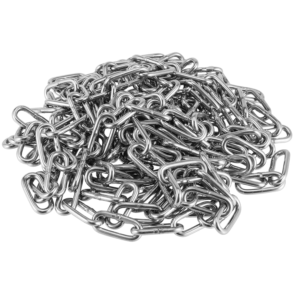 Amazon.com: KEILEOHO 16.5 Feet 4mm Stainless Steel Chain